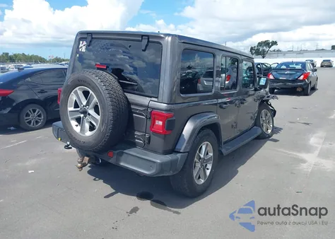 2021 Jeep Wrangler Unlimited Sahara 4X4 from USA, damaged, VIN 1C4HJXEN8MW681654